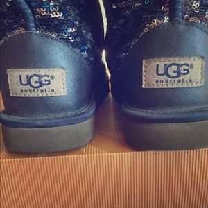 Sequin UGG Boots